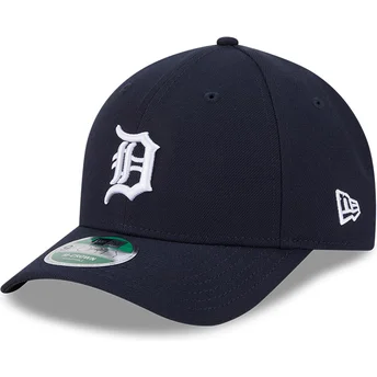 Gorra Curva Navy Snapback 9FORTY M-Crown Player Replica der Detroit Tigers MLB von New Era