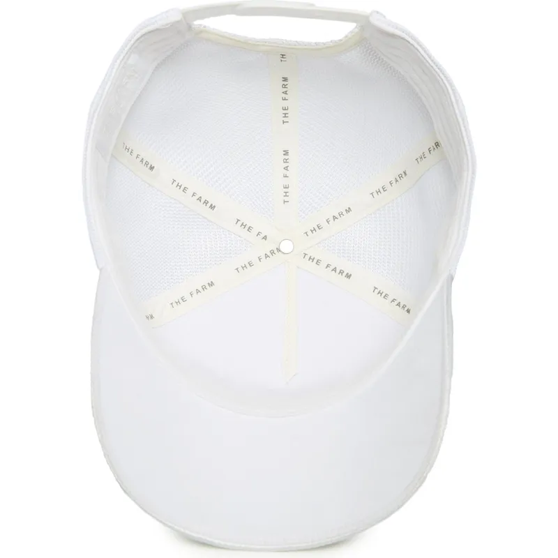 cepur-izliekta-truckeris-balts-snapback-legendary-wait-for-it-the-farm-total-whiteout-the-farm-no-goorin-bros