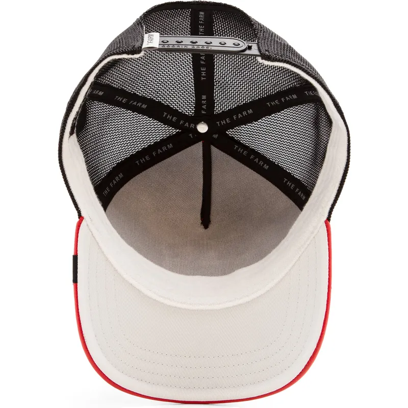 czapka-trucker-czerwono-czarna-kon-shleather-stallion-the-farm-od-goorin-bros
