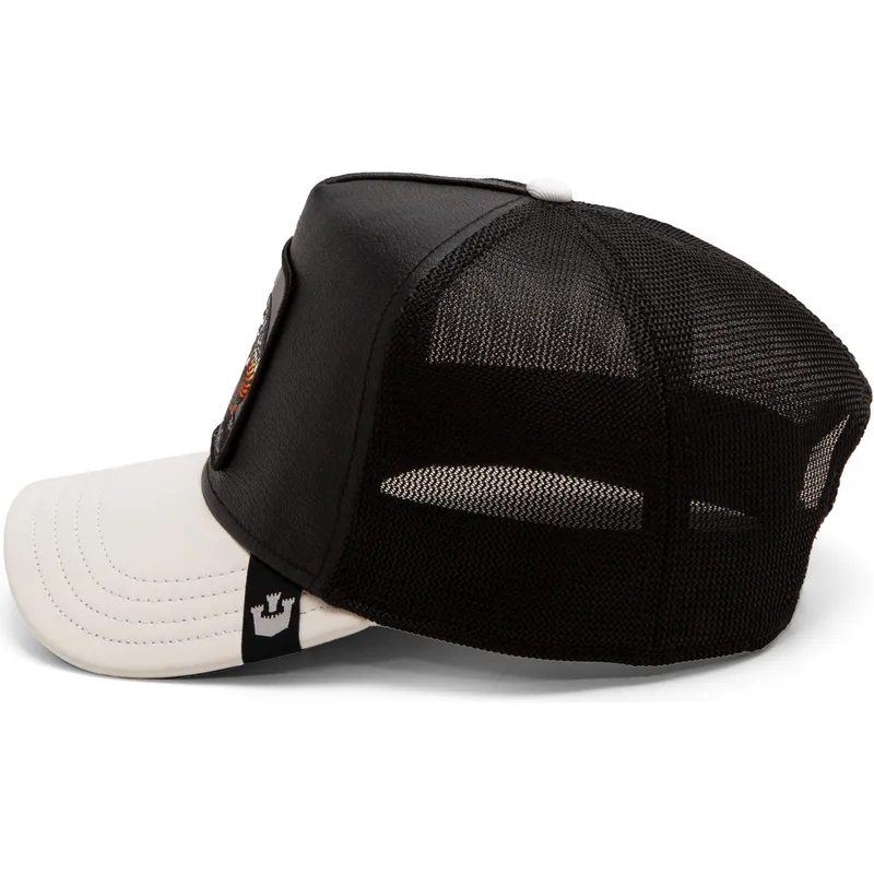 cepur-izliekta-truckeris-melns-snapback-mamba-shleather-snake-the-farm-no-goorin-bros