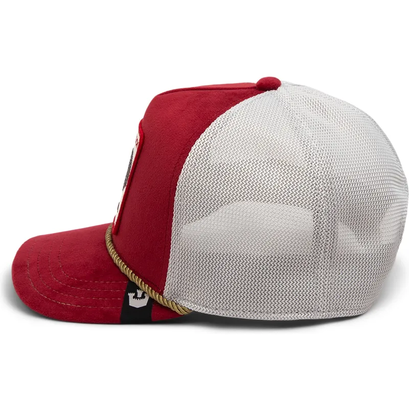 cepur-izliekta-truckeris-sarkans-snapback-cock-garnet-rooster-the-farm-jewel-tones-the-farm-no-goorin-bros cepur-izliekta-truckeris-sarkans-snapback-cock-garnet-rooster-the-farm-jewel-tones-the-farm-no-goorin-bros