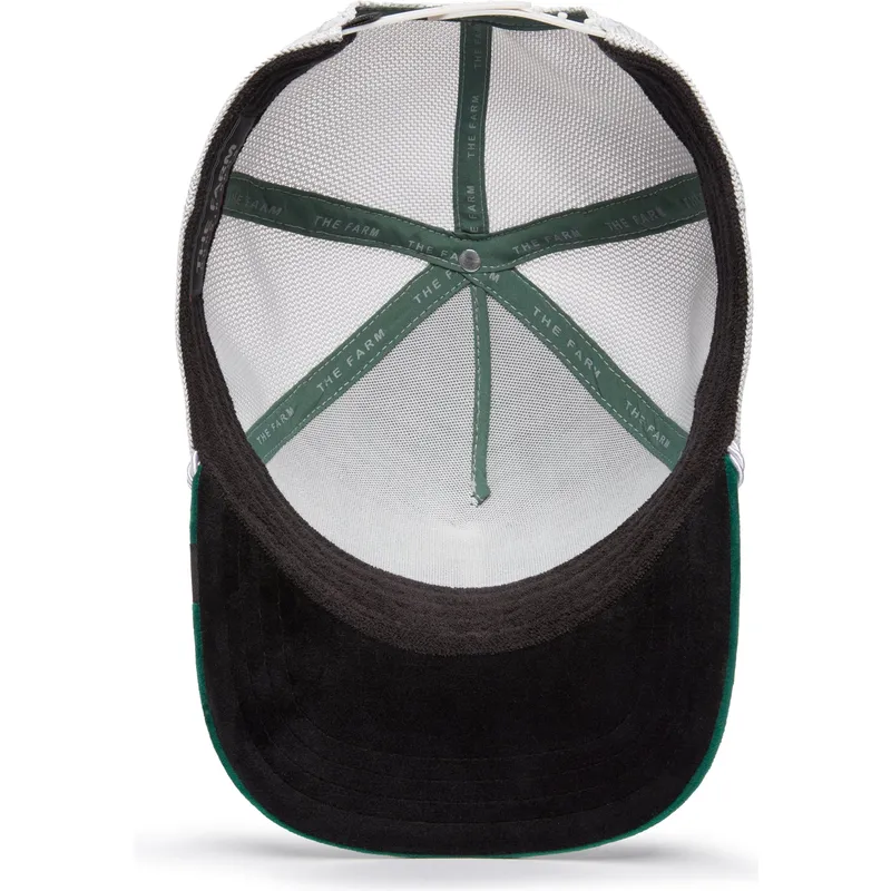 cepur-izliekta-truckeris-zals-snapback-cash-emerald-cow-the-farm-jewel-tones-the-farm-no-goorin-bros