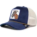 cepur-izliekta-truckeris-zils-snapback-sapphire-goat-the-farm-jewel-tones-the-farm-no-goorin-bros