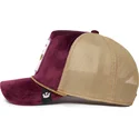 gorra-trucker-violeta-abeja-amethyst-queen-the-farm-jewel-tones-de-goorin-bros