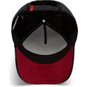 schwarze-snapback-cap-mit-gebogenem-schirm-panther-royalty-the-farm-von-goorin-bros