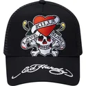 cepur-izliekta-truckeris-melns-snapback-love-kills-slowly-no-ed-hardy