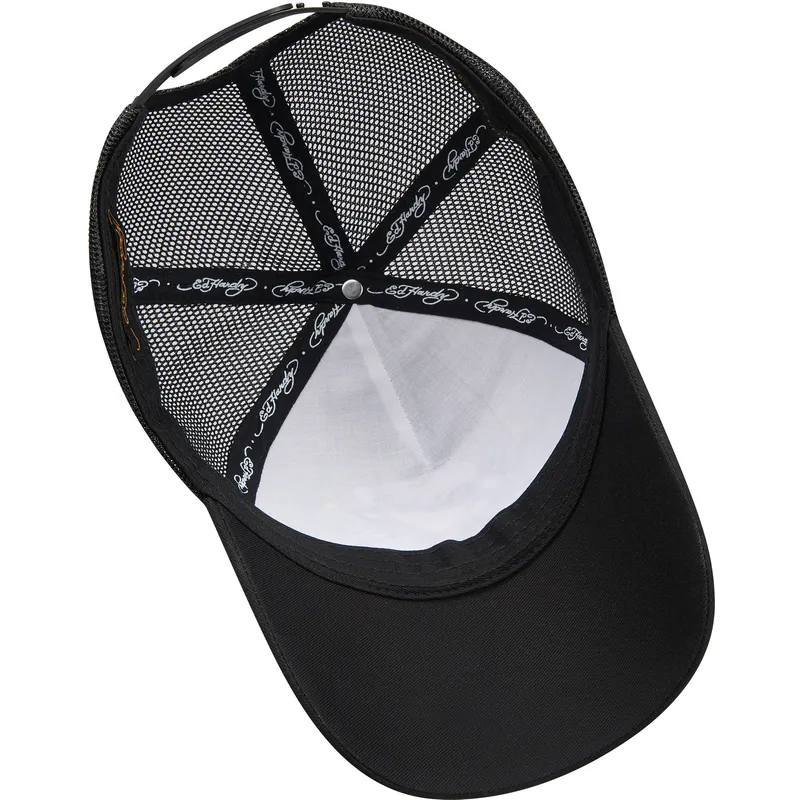 cepur-izliekta-truckeris-melns-snapback-love-kills-slowly-no-ed-hardy