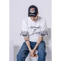 cepur-izliekta-truckeris-melns-snapback-love-kills-slowly-no-ed-hardy