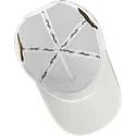 cepur-izliekta-truckeris-balts-snapback-love-kills-slowly-no-ed-hardy