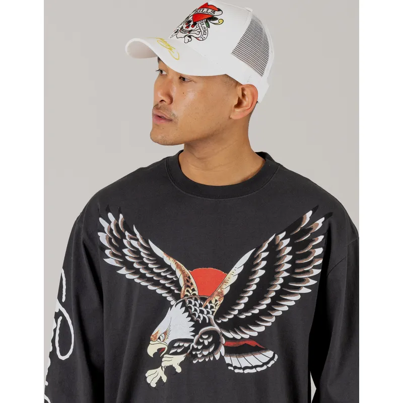cepur-izliekta-truckeris-balts-snapback-love-kills-slowly-no-ed-hardy cepur-izliekta-truckeris-balts-snapback-love-kills-slowly-no-ed-hardy