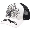 cepur-izliekta-truckeris-balts-snapback-mono-giant-no-ed-hardy