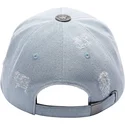 cepur-izliekta-zils-regulejams-denim-embossed-skull-no-ed-hardy
