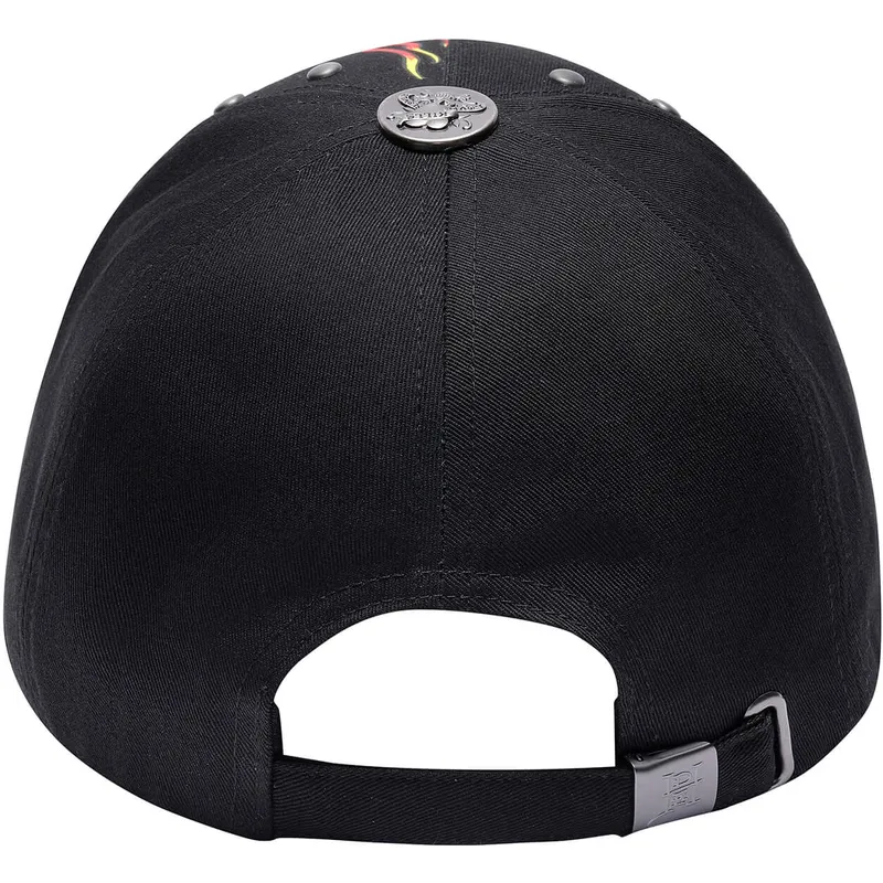 casquette-courbee-noire-ajustable-blue-dragon-ed-hardy