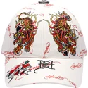 cepur-izliekta-bess-regulejams-tiger-flames-no-ed-hardy
