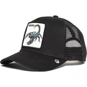 czarna-czapka-trucker-z-wizerunkiem-skorpiona-deadly-the-deadliest-scorpion-the-farm-od-goorin-bros