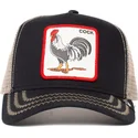 schwarze-trucker-kappe-gallo-rooster-von-goorin-bros
