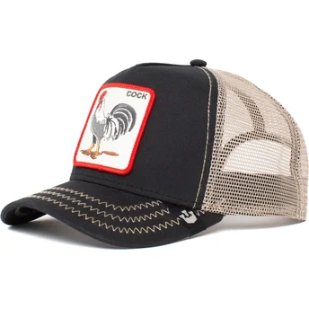 Cepur izliekta melns snapback Rooster The Farm no Goorin Bros.