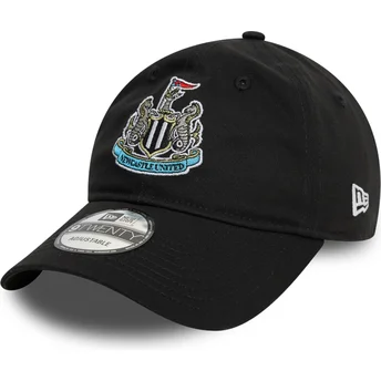 Cepur izliekta melns regulējama lente 9TWENTY Core no Newcastle United Football Club Premier League no New Era