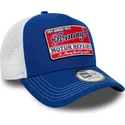 9forty-a-frame-vintage-trucker-cap-in-blau-und-weiss-von-motor-repairs-von-new-era