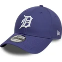cepur-izliekta-violets-regulejams-9forty-league-essential-no-detroit-tigers-mlb-no-new-era