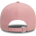 rosa-verstellbare-curved-cap-9forty-flawless-der-new-york-yankees-mlb-von-new-era