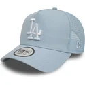 new-era-9forty-a-frame-league-essential-los-angeles-dodgers-mlb-light-blue-trucker-hat