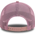 cepur-izliekta-truckeris-roza-snapback-9forty-a-frame-league-essential-no-new-york-yankees-mlb-no-new-era