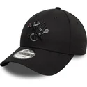 new-era-curved-brim-black-logo-9forty-icon-snake-new-york-yankees-mlb-black-adjustable-cap