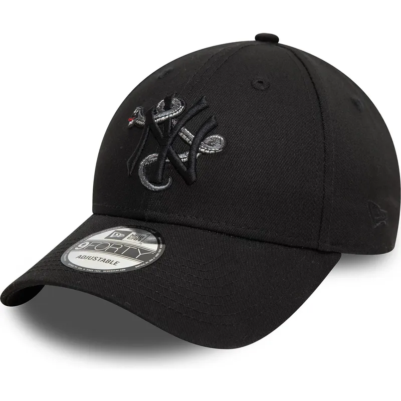 cepur-izliekta-melns-regulejams-9forty-icon-no-new-york-yankees-mlb-no-new-era