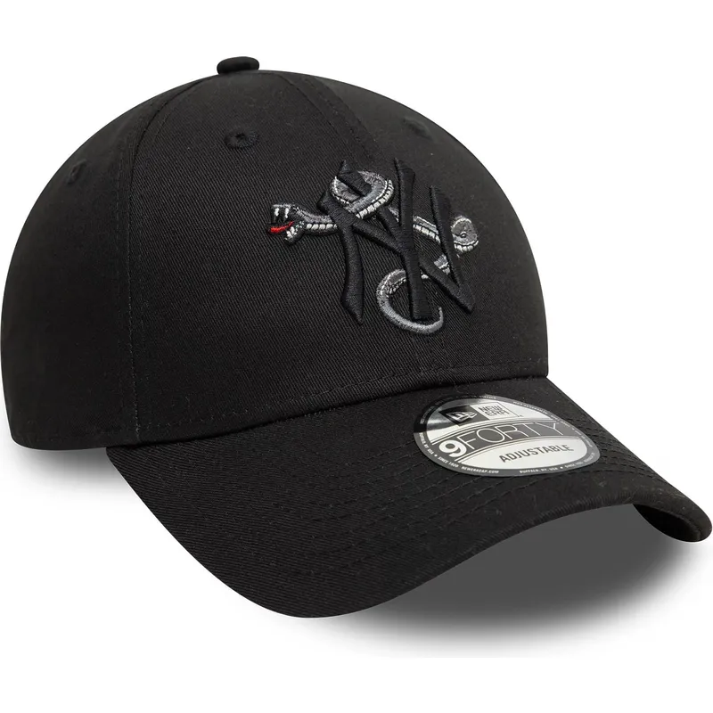 cepur-izliekta-melns-regulejams-9forty-icon-no-new-york-yankees-mlb-no-new-era
