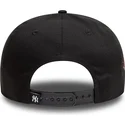 schwarze-snapback-kappe-mit-flachem-schirm-und-grauem-logo-9fifty-icon-der-new-york-yankees-mlb-snake-von-new-era