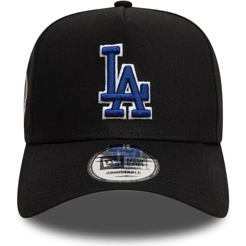cepur-izliekta-melns-snapback-9forty-a-frame-world-series-patch-no-los-angeles-dodgers-mlb-no-new-era