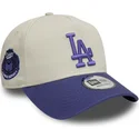 cepur-izliekta-violets-snapback-9forty-a-frame-world-series-patch-no-los-angeles-dodgers-mlb-no-new-era