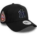 cepur-izliekta-melns-snapback-9forty-a-frame-world-series-patch-no-new-york-yankees-mlb-no-new-era