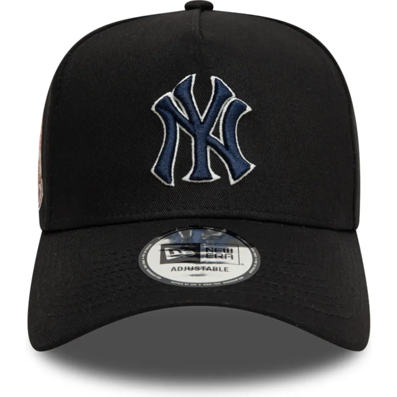 cepur-izliekta-melns-snapback-9forty-a-frame-world-series-patch-no-new-york-yankees-mlb-no-new-era