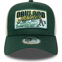 cepur-izliekta-truckeris-zals-snapback-9forty-a-frame-patch-no-oakland-athletics-mlb-no-new-era