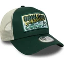 cepur-izliekta-truckeris-zals-snapback-9forty-a-frame-patch-no-oakland-athletics-mlb-no-new-era
