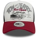 cepur-izliekta-truckeris-daudzkrasains-snapback-9forty-a-frame-no-tom-y-jerry-looney-tunes-no-new-era