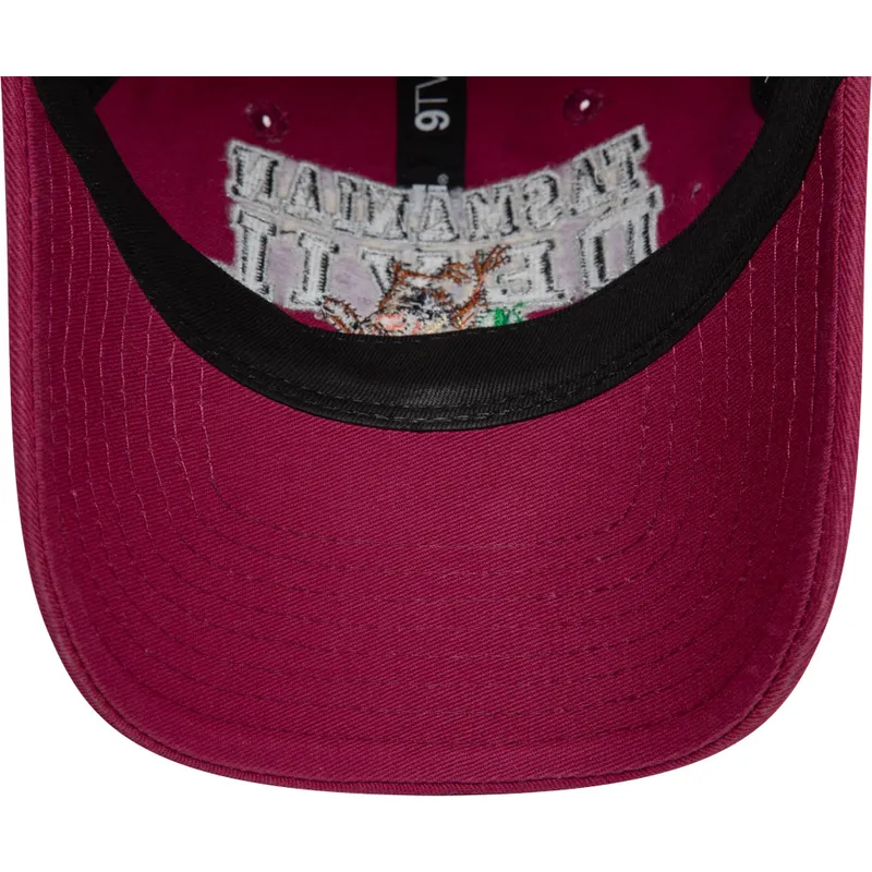 cepur-izliekta-sarkans-regulejams-9twenty-washed-no-tasmania-looney-tunes-no-new-era