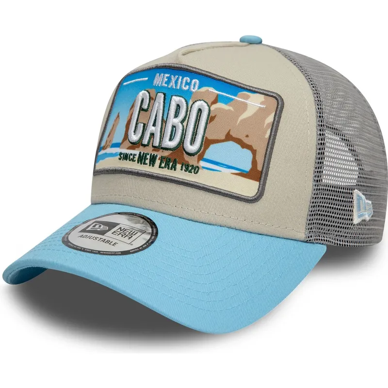 cepur-izliekta-truckeris-zils-snapback-9forty-a-frame-license-plate-no-cabo-ciudades-y-playas-no-new-era