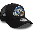 cepur-izliekta-truckeris-melns-snapback-9forty-a-frame-outdoor-patch-no-new-era