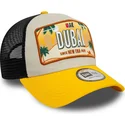 cepur-izliekta-truckeris-dzeltens-snapback-9forty-a-frame-license-plate-no-dubai-ciudades-y-playas-no-new-era