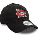 czarna-zakrzywiona-regulowana-czapka-9twenty-carolina-mudcats-milb-od-new-era