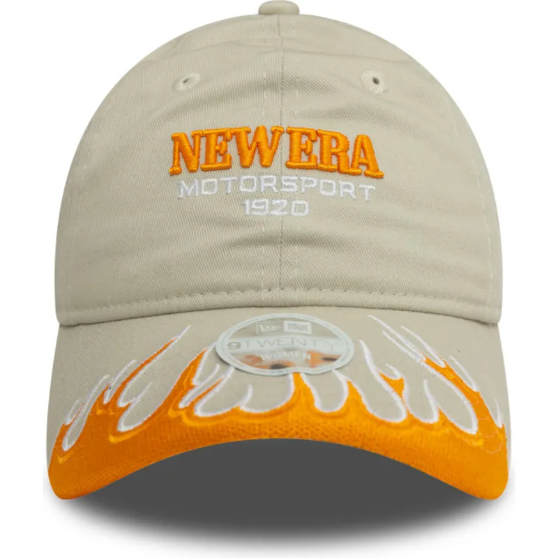 cap-izliekta-beige-adjustable-strap-9twenty-no-new-era