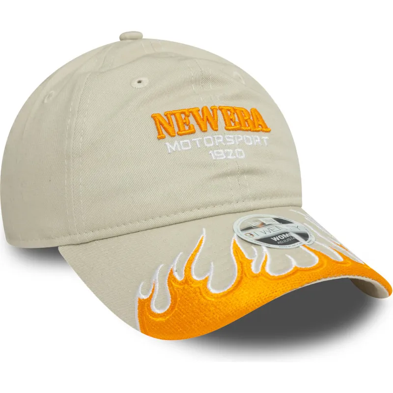 cap-izliekta-beige-adjustable-strap-9twenty-no-new-era