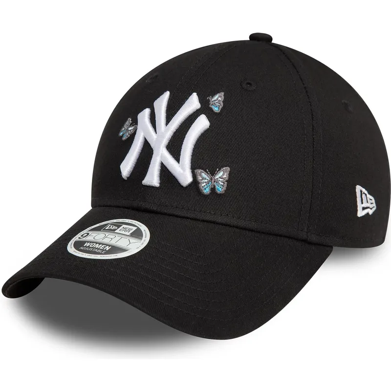 cepur-izliekta-melns-regulejams-9twenty-icon-butterflies-no-new-york-yankees-mlb-no-new-era