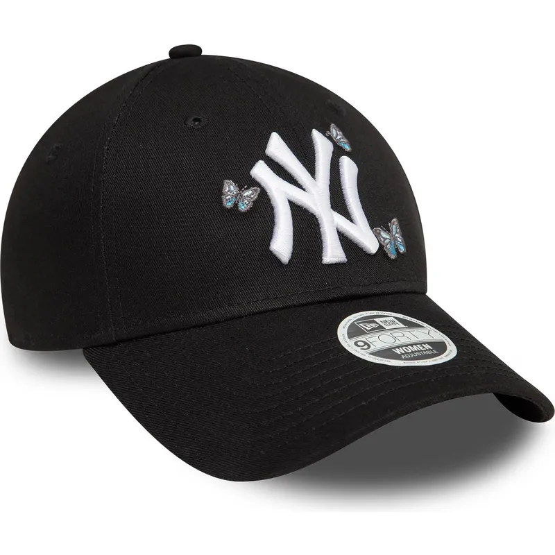 cepur-izliekta-melns-regulejams-9twenty-icon-butterflies-no-new-york-yankees-mlb-no-new-era