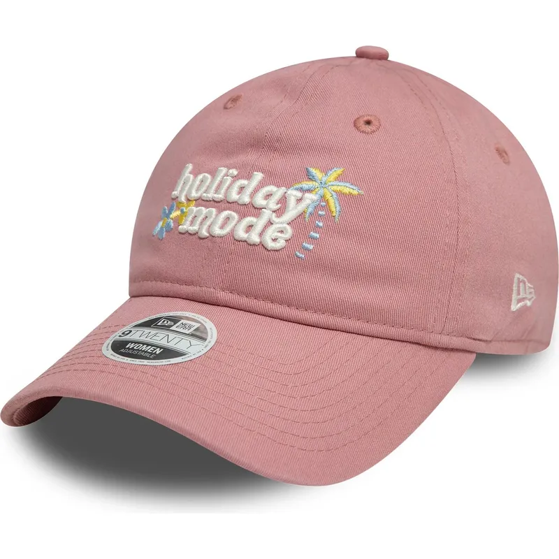 cap-izliekta-pink-adjustable-strap-9twenty-no-holiday-mode-no-new-era
