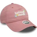 verstellbare-rosa-damen-cap-9twenty-holiday-mode-von-new-era