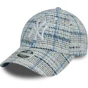 cap-izliekta-blue-adjustable-strap-9forty-tweed-no-new-york-yankees-mlb-no-new-era